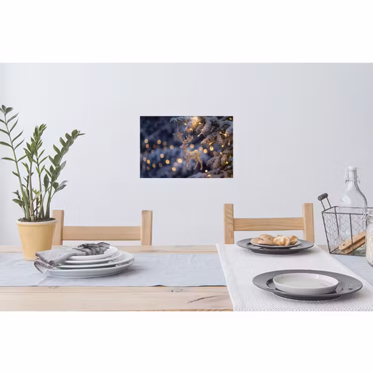Muursticker - Rendier - Kerst - Sneeuw — 3