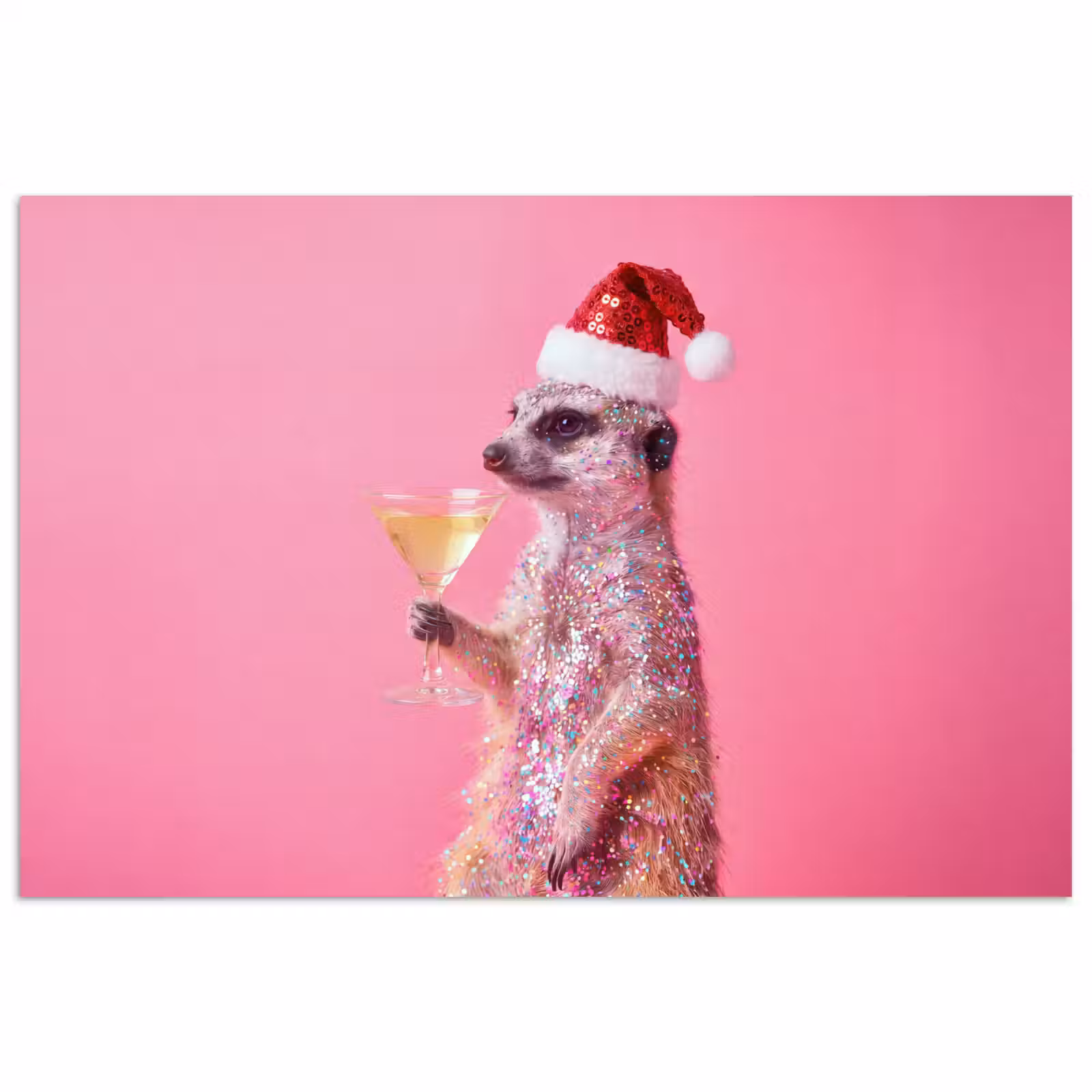 Poster - Dieren - Glitter - Feest — 1
