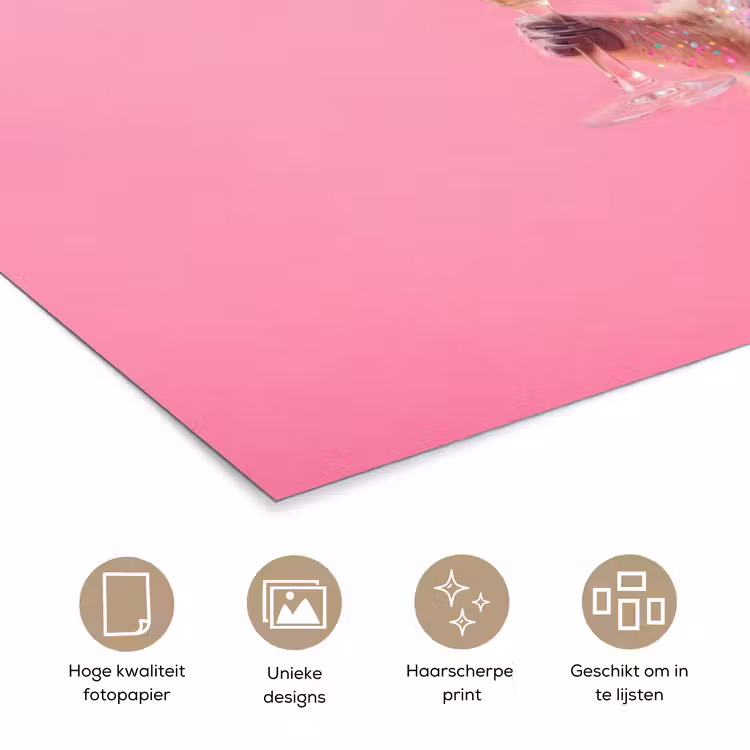 Poster - Dieren - Glitter - Feest — 5