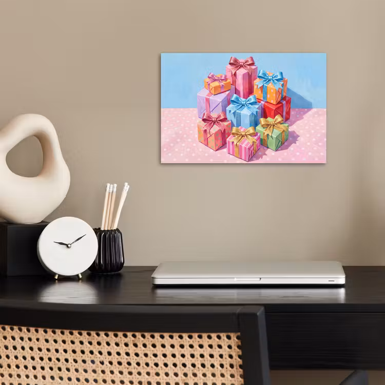 Poster - Geschenken - Feest - Kleurrijk — 2