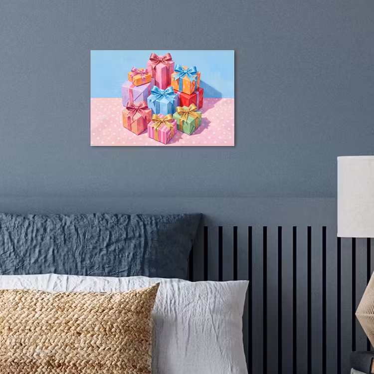 Poster - Geschenken - Feest - Kleurrijk — 3