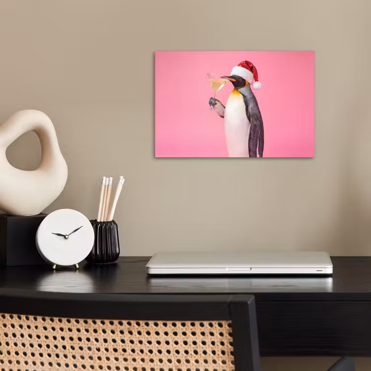 Poster - Pinguïn - Kerst - Feest — 2
