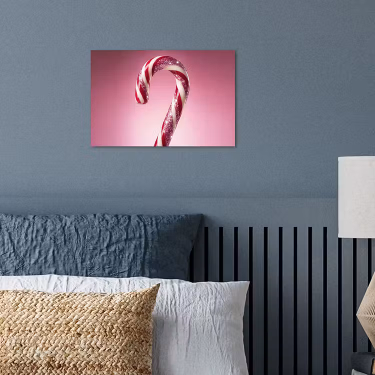 Poster - Zuurstok - Glinsterend - Roze — 3