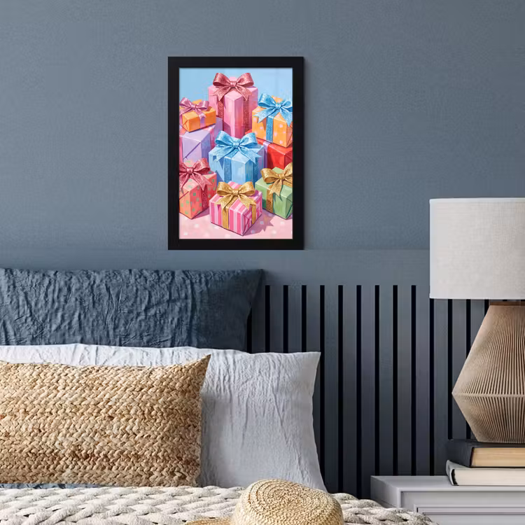 Poster met lijst - Geschenken - Feest - Kleurrijk — 3