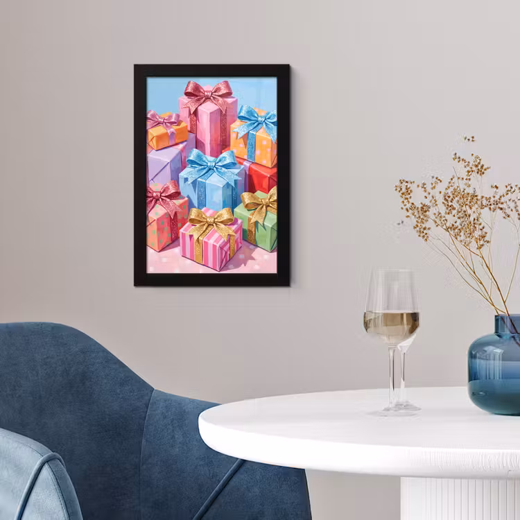 Poster met lijst - Geschenken - Feest - Kleurrijk — 4