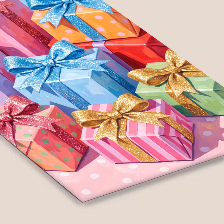 Poster met lijst - Geschenken - Feest - Kleurrijk — 7