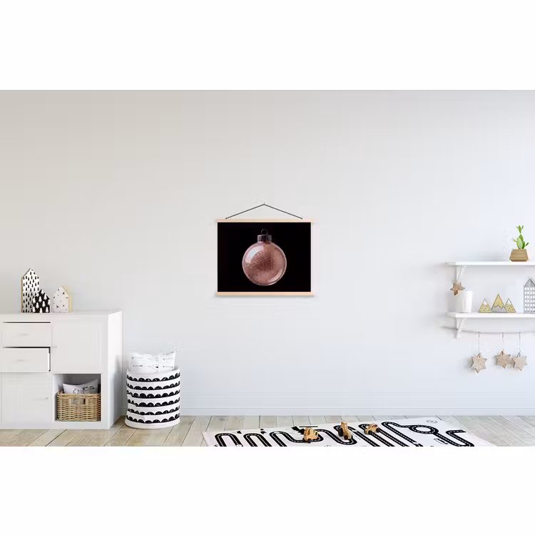 Schoolplaat - Kerstbal - Roségoud - Kerst — 3