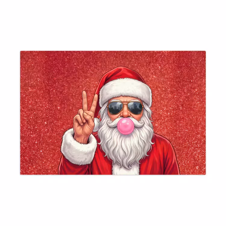 Speelkleed - Kerstman - Zonnebril - Kerst — 1