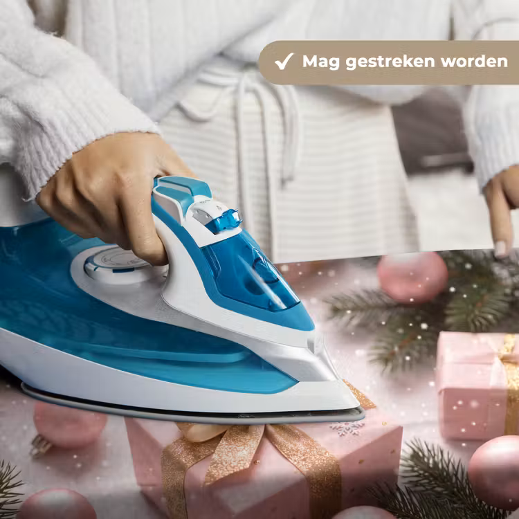 Wandkleed - Cadeau - Kerst - Roze — 6