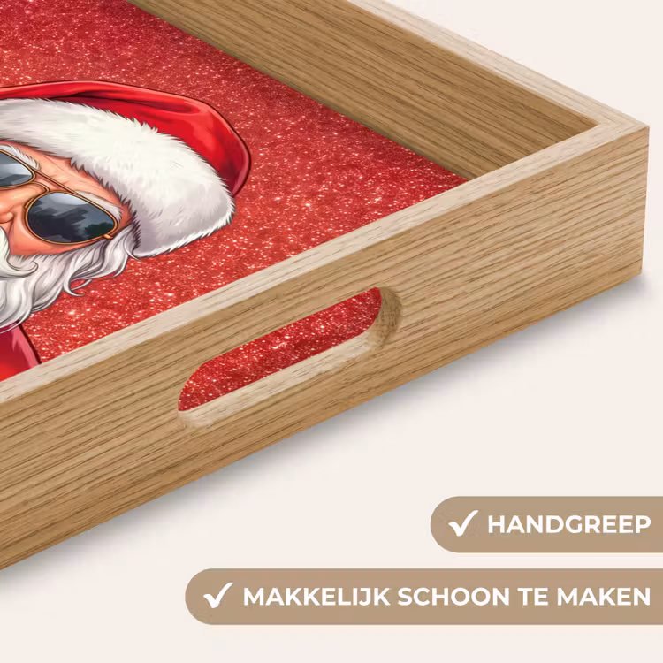 Dienblad - Kerstman - Zonnebril - Kerst — 5
