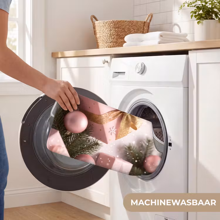 Wc Mat - Cadeau - Kerst - Roze — 6