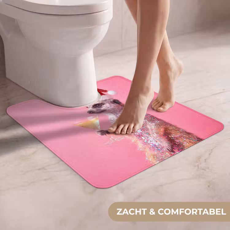 Wc Mat - Dieren - Glitter - Feest — 5