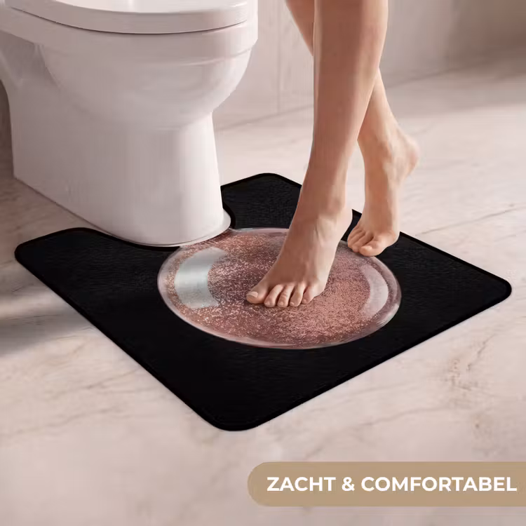 Wc Mat - Kerstbal - Roségoud - Kerst — 5