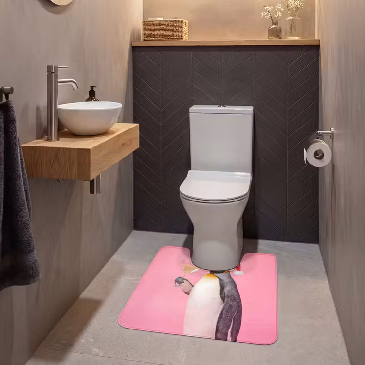 Wc Mat - Pinguïn - Kerst - Feest — 2