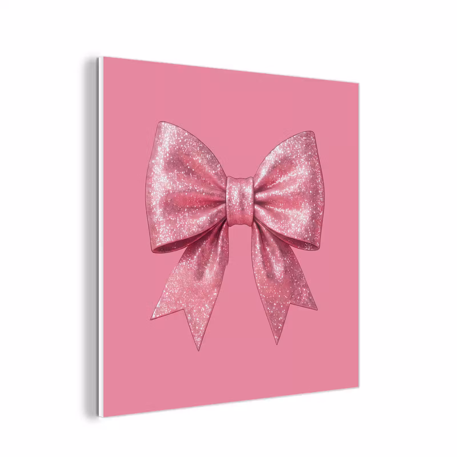 Forex - Roze strik - Glitter — 1