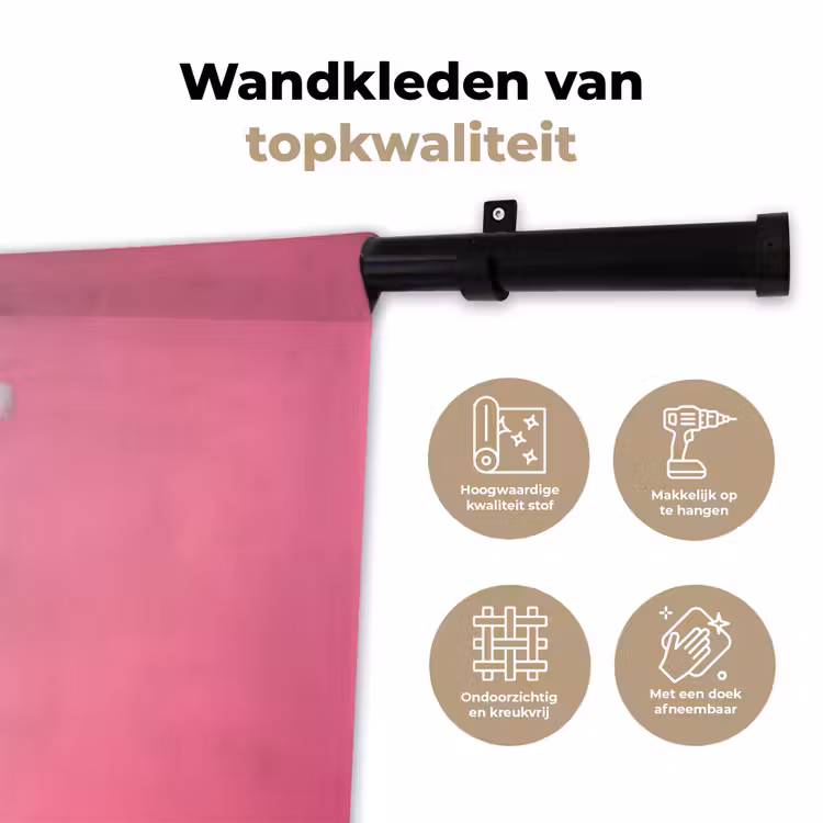 Wandkleed - Dieren - Glitter - Feest — 3