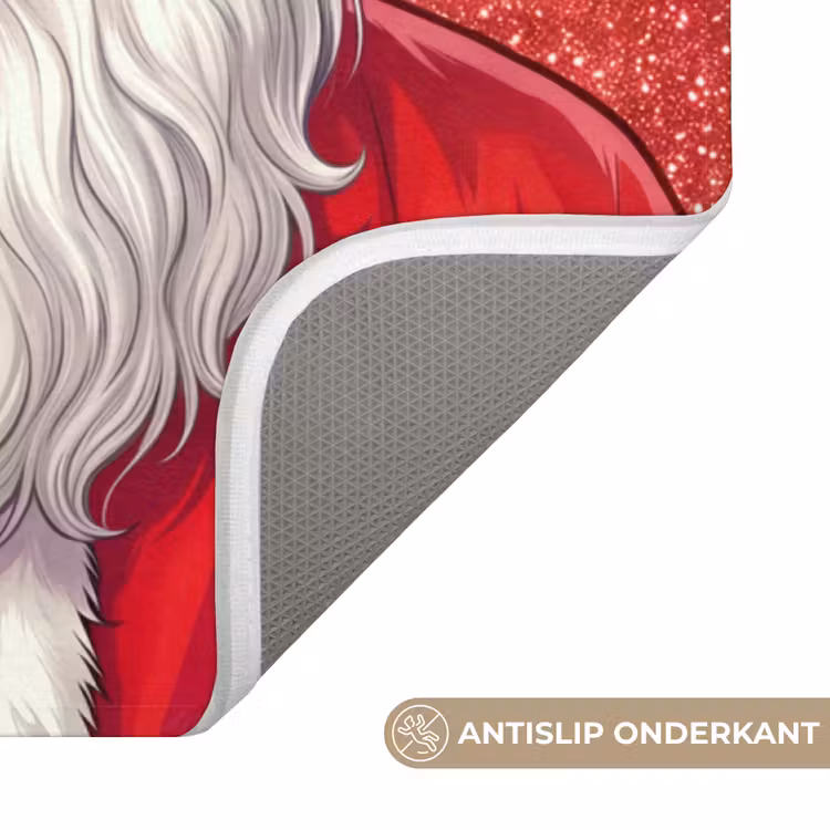 Wc Mat - Kerstman - Zonnebril - Kerst — 4