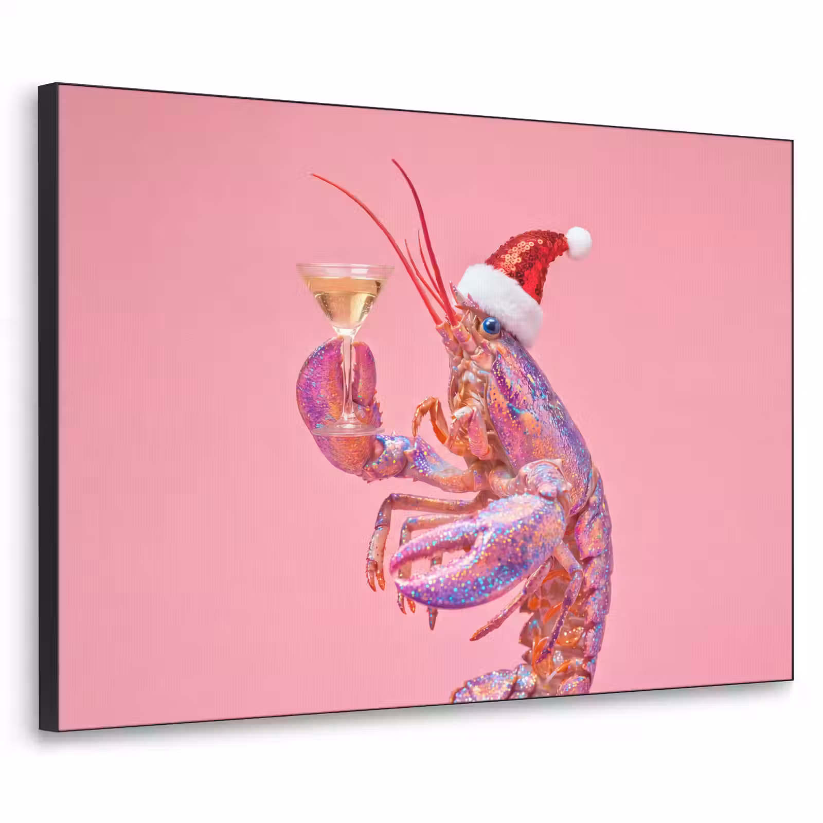 Art Frame - Kreeft - Kerst - Roze — 1
