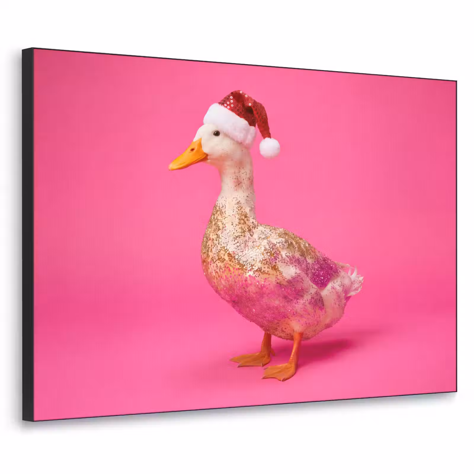 Art Frame - Vogel - Kerst - Roze — 1