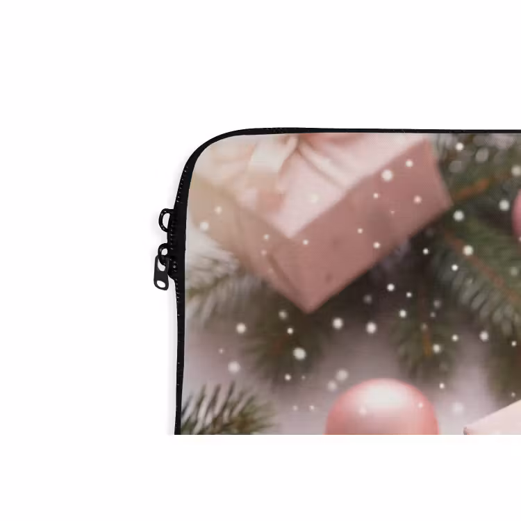 Laptophoes - Cadeau - Kerst - Roze — 5