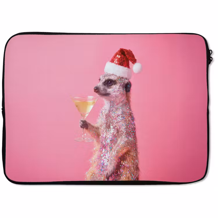 Laptophoes - Dieren - Glitter - Feest — 1