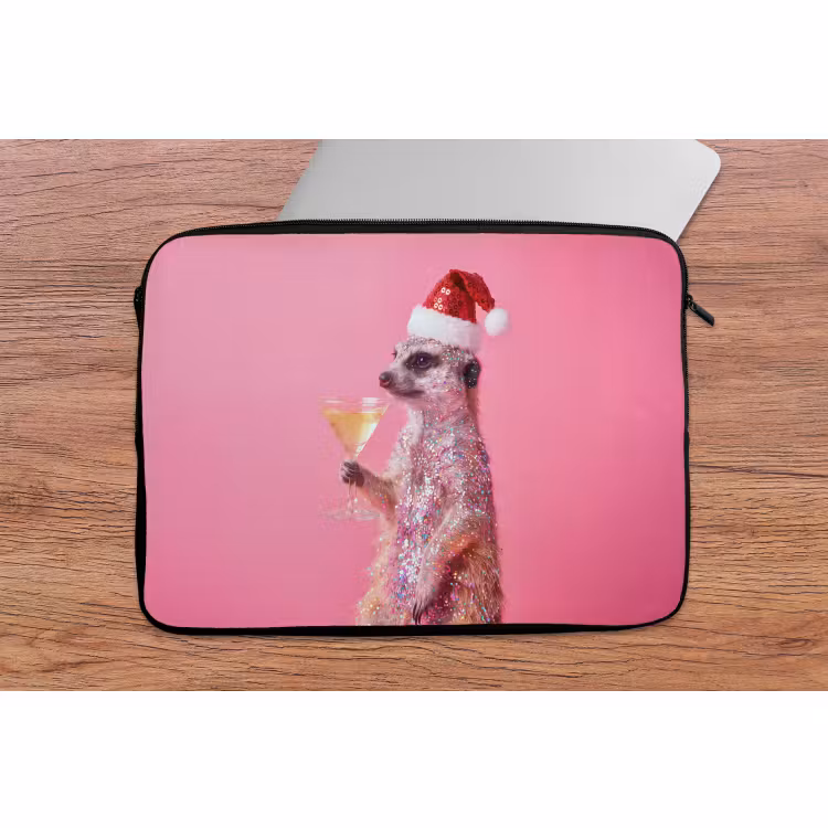 Laptophoes - Dieren - Glitter - Feest — 2