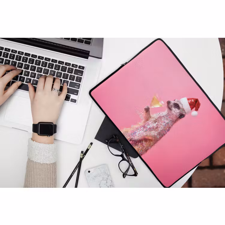 Laptophoes - Dieren - Glitter - Feest — 3