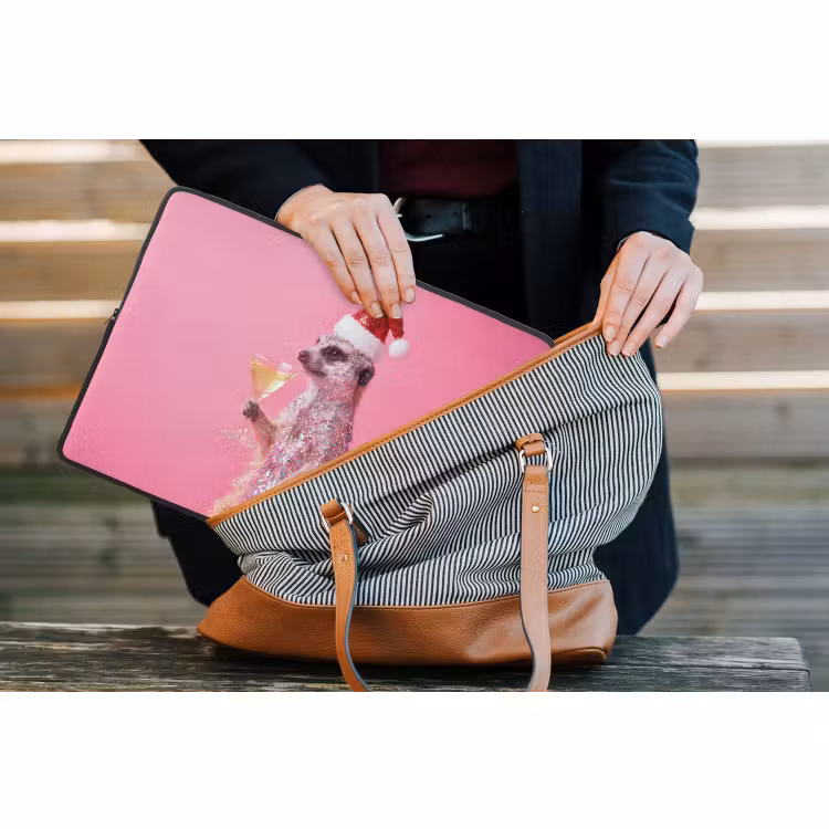 Laptophoes - Dieren - Glitter - Feest — 4
