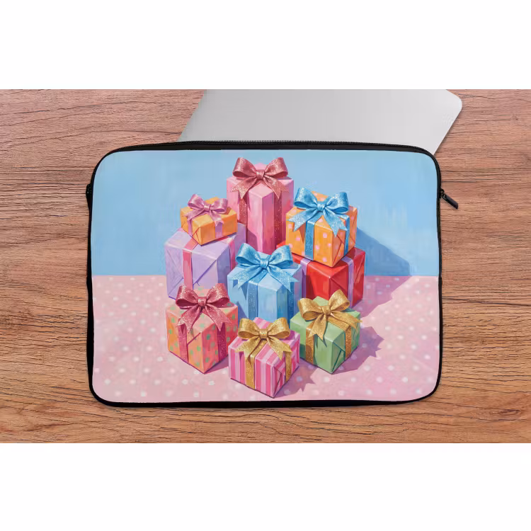 Laptophoes - Geschenken - Feest - Kleurrijk — 2