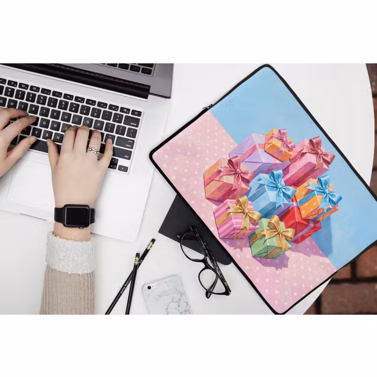 Laptophoes - Geschenken - Feest - Kleurrijk — 3