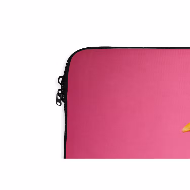 Laptophoes - Vogel - Kerst - Roze — 5