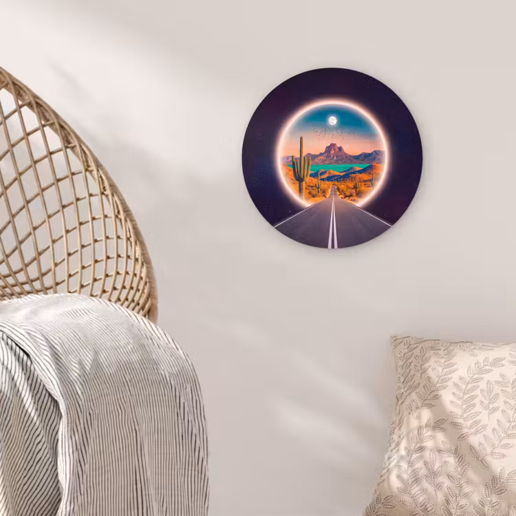 Muurcirkel - Weg - Woestijn - Natuur — 5
