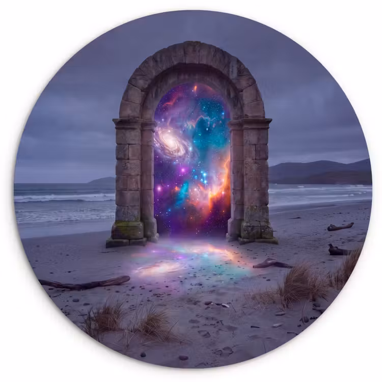 Muurcirkel - Poort - Strand - Ruimte — 1