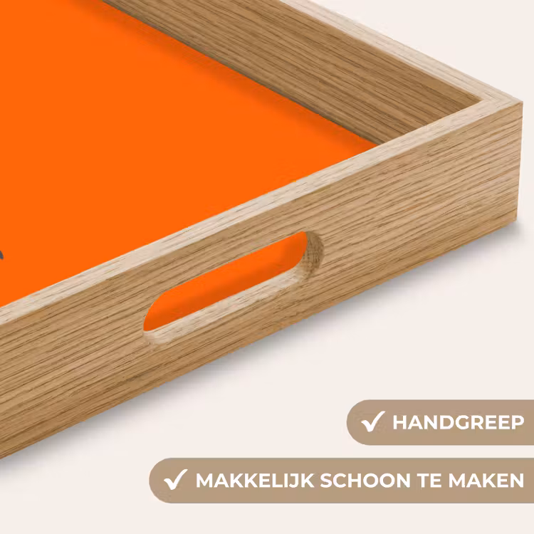 Dienblad - Persoon - Schaduw - Oranje — 5