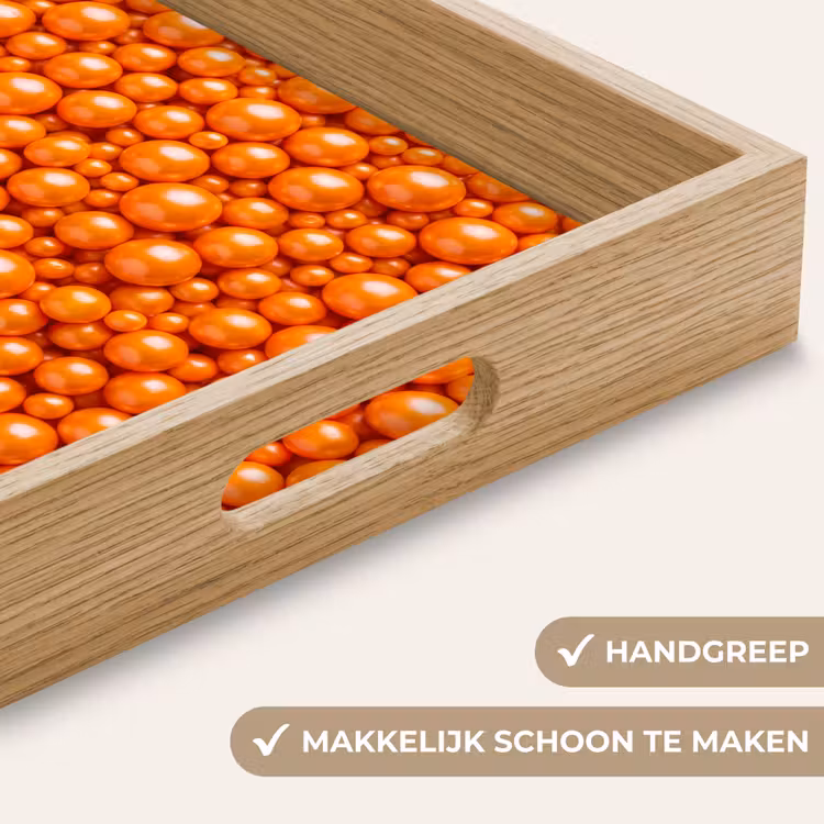 Dienblad - Snoep - Oranje - Patroon — 5