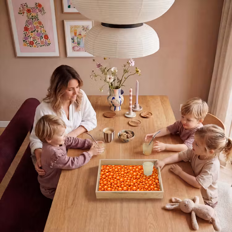 Dienblad - Snoep - Oranje - Patroon — 7