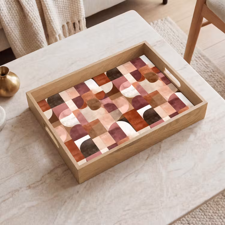 Dienblad - Geometrie - Modern - Retro — 2