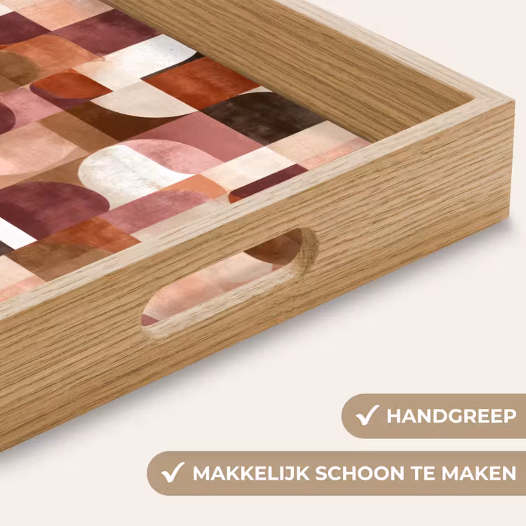 Dienblad - Geometrie - Modern - Retro — 5