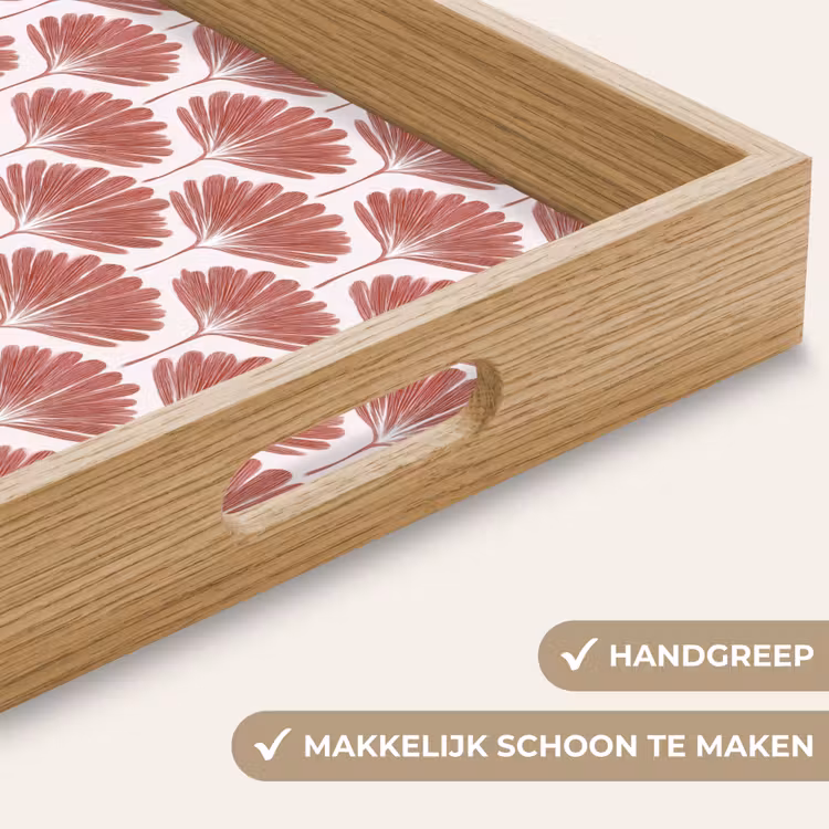 Dienblad - Waaier - Motief - Terra — 5