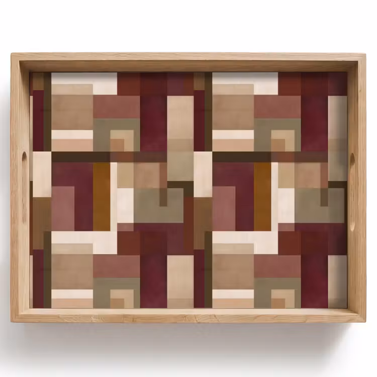 Dienblad - Modern - Geometrie - Kleurrijk — 1