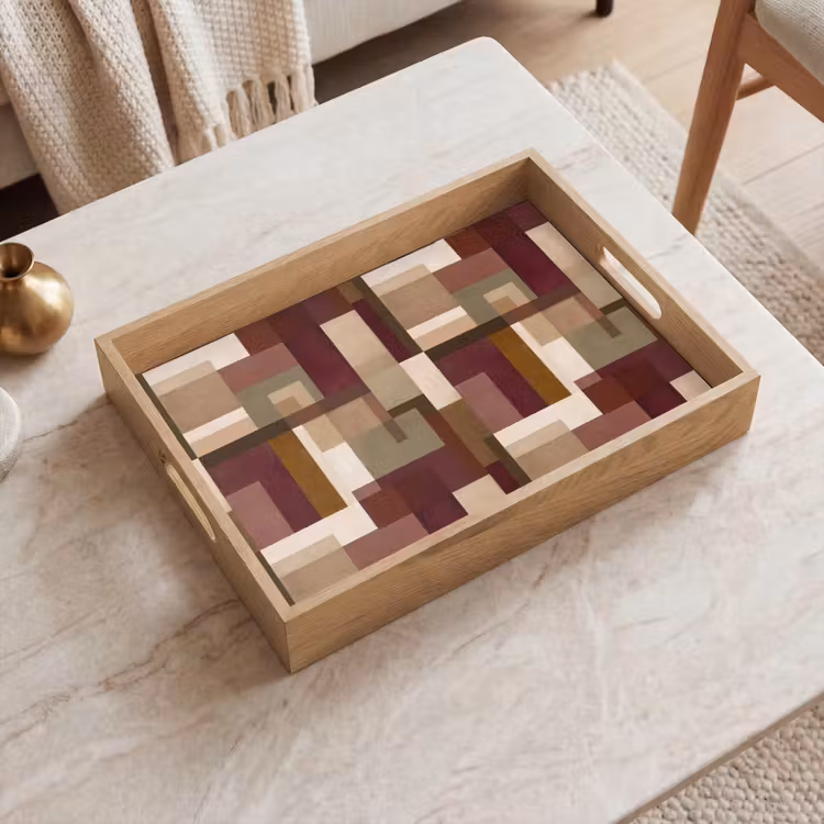 Dienblad - Modern - Geometrie - Kleurrijk — 2