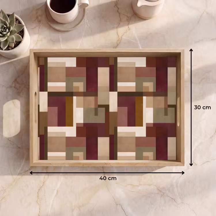 Dienblad - Modern - Geometrie - Kleurrijk — 9