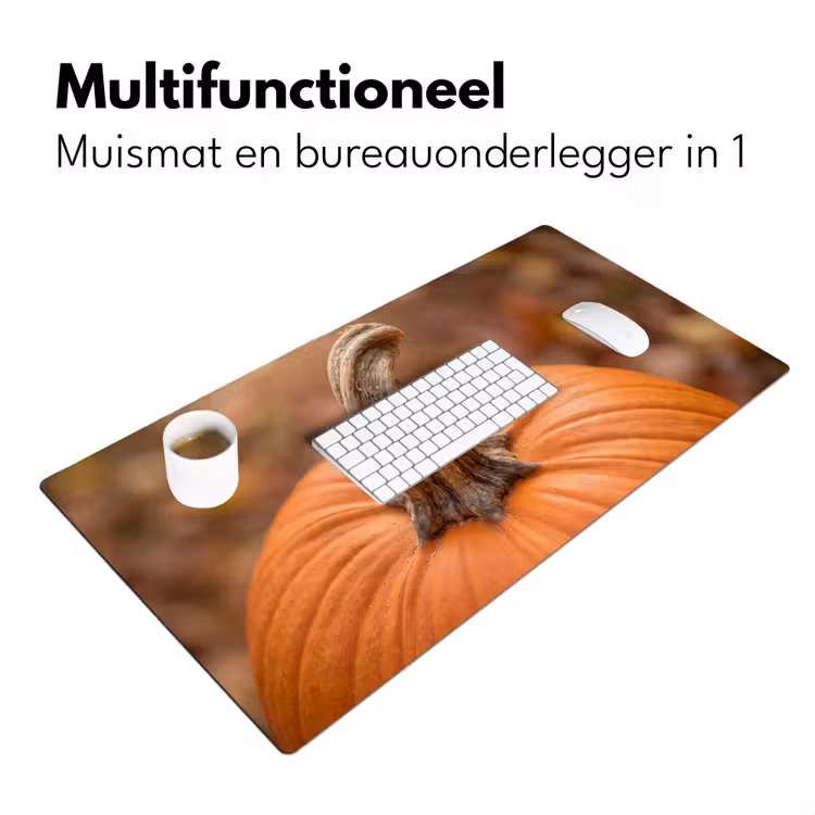 Bureau onderlegger - Pompoen - Natuur - Detail — 7