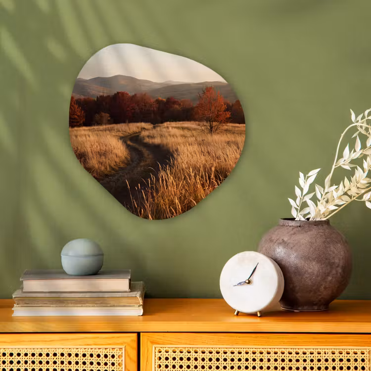 Organisch schilderij - Forex - Pad - Herfst - Natuur — 2