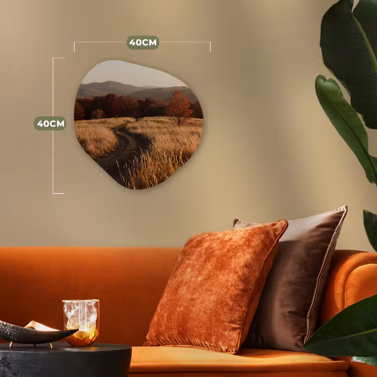 Organisch schilderij - Forex - Pad - Herfst - Natuur — 4