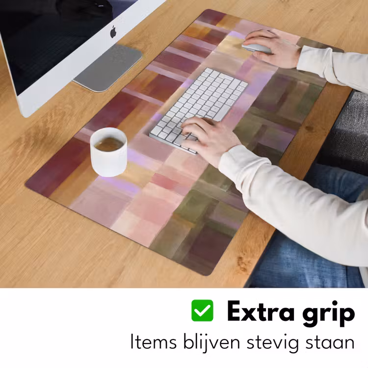 Bureau onderlegger - Abstracte vormen - Kunst — 6