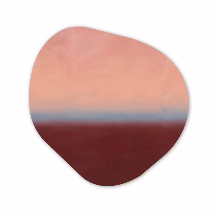Organisch schilderij - Forex - Abstract - Kleur - Roze — 1