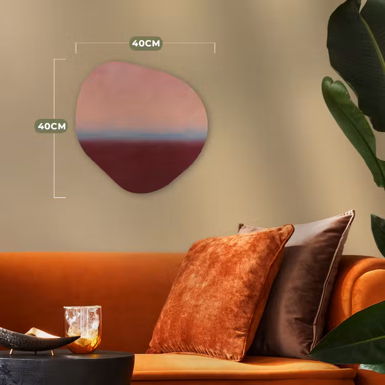 Organisch schilderij - Forex - Abstract - Kleur - Roze — 4
