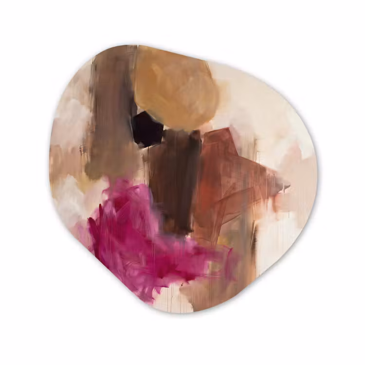 Organisch schilderij - Forex - Abstract - Kleuren - Kunst — 1
