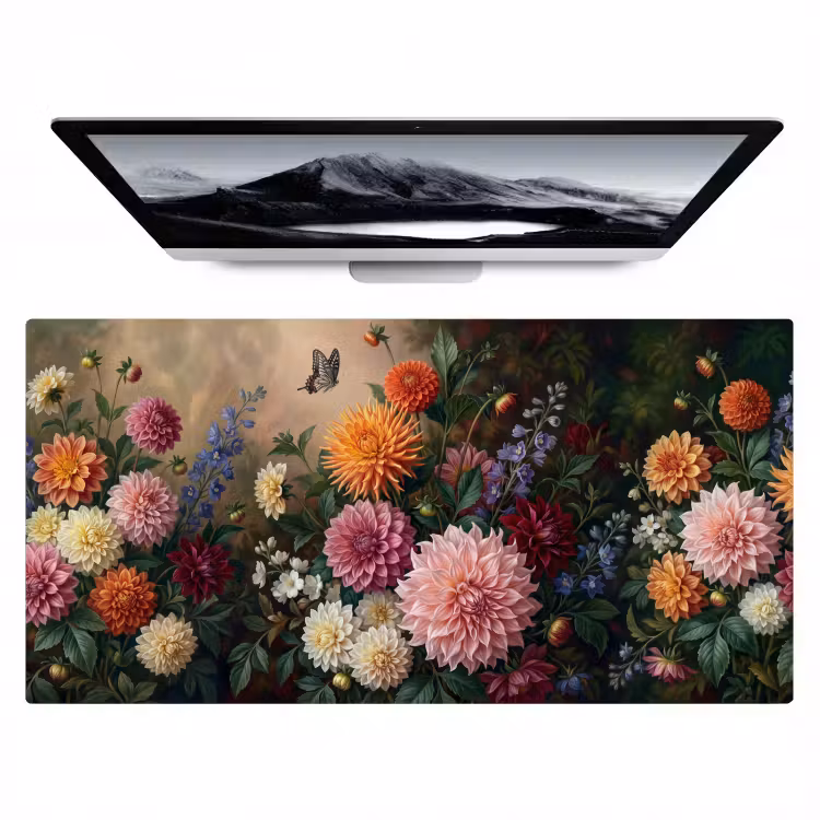 Bureau onderlegger - Bloemen - Tuin - Natuur